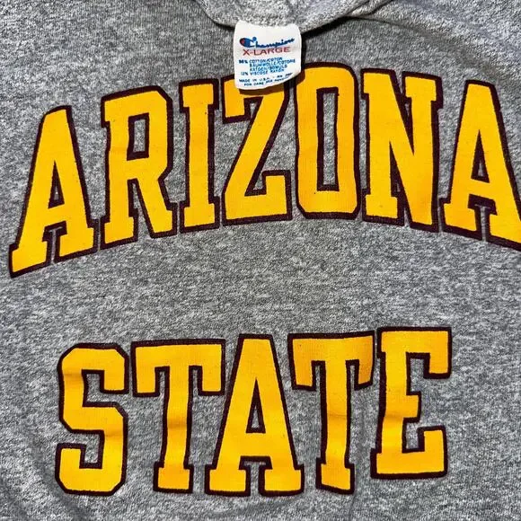 Champion 80s Arizona State VTG T Shirt ASU College University Track Tank Devils - Picture 1 of 10